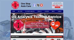 Desktop Screenshot of onestopautoabq.com